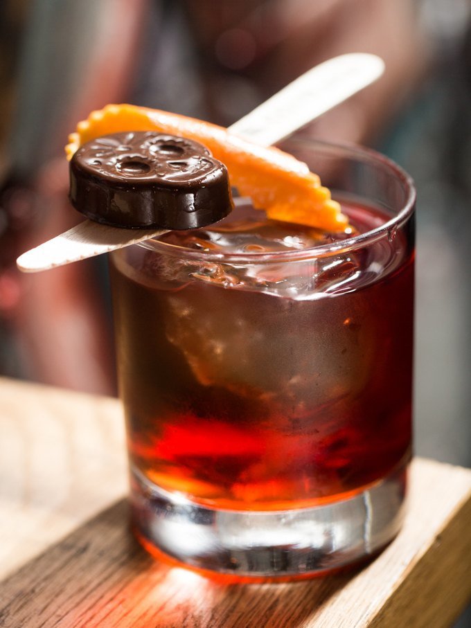Коктейль Ацтек Негрони (Aztec Negroni)